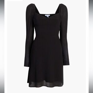 Hill House The Felicity Dress in black, size small
